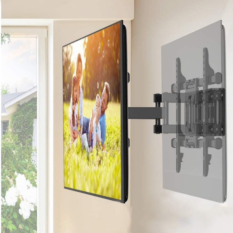 Heavy Duty Full Motion TV Wall Mount for 37-75 Inch Screens – Adjustable & Secure