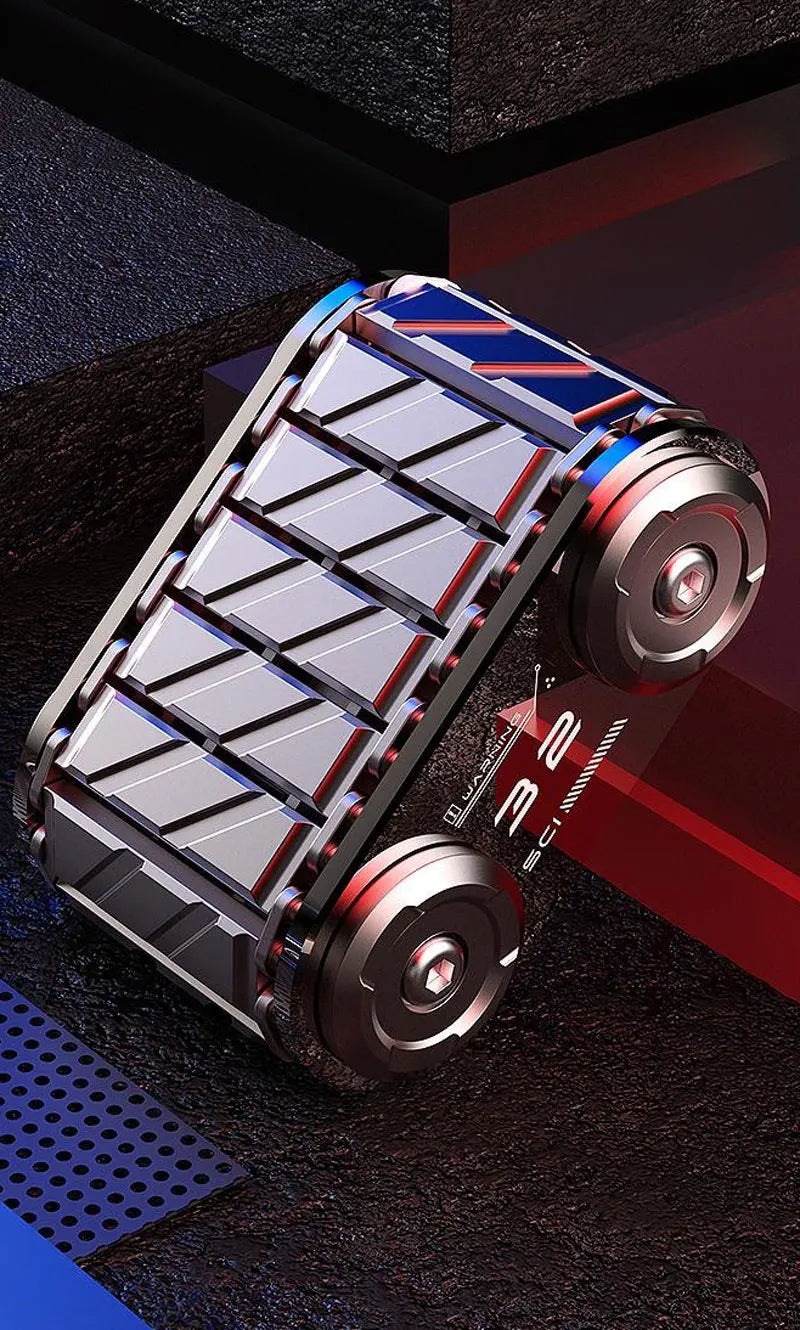 Tank Roller Metal Fidget Spinner – A Powerful EDC Hand Toy for Stress Relief