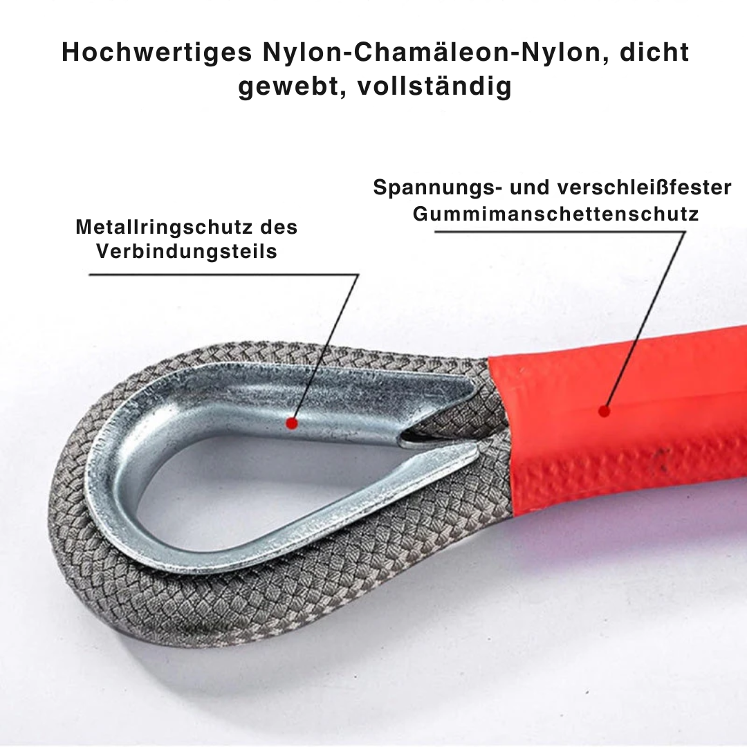 Car Towing Rope Off-road Vehicle Can Tow 18 Tons of Rescue Rope Upgraded Version Which Is Very Reliable and Wear-resistant
