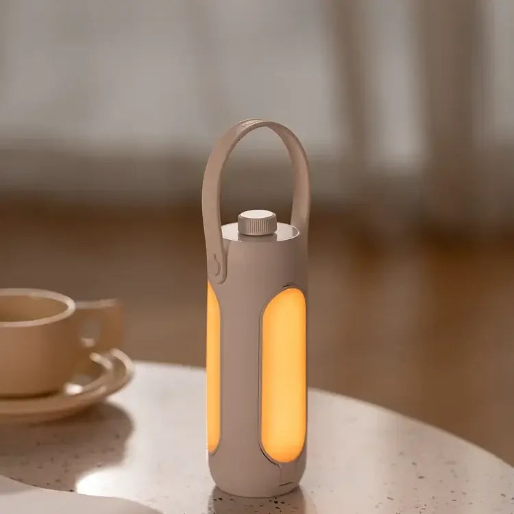 Portable Rechargeable Camping Lantern - LED Light with SOS Function & 180-Hour Battery Life