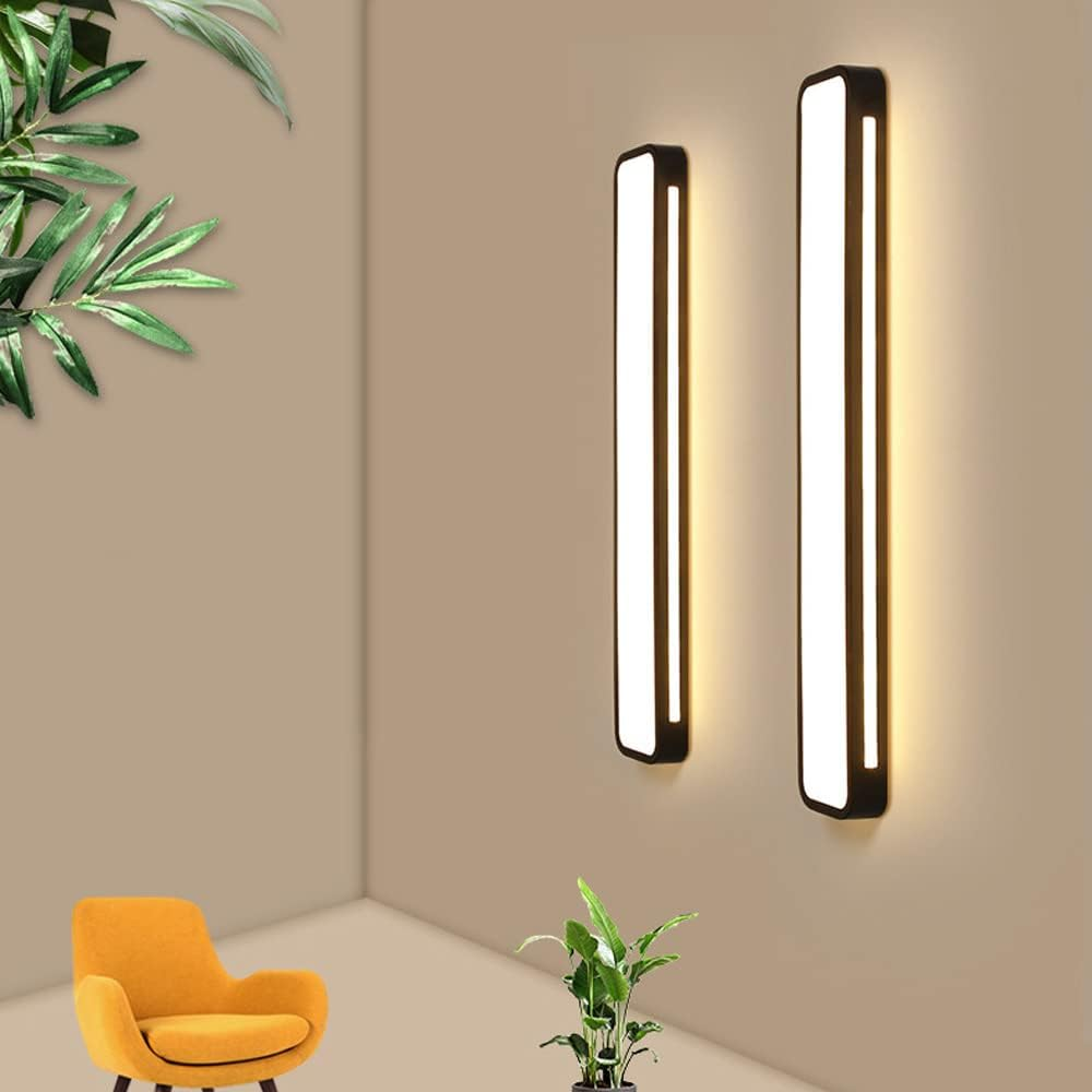 Nordic Minimalist Long LED Ceiling Light Fixture