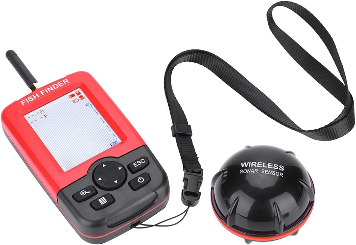 Wireless Fish Finder – Smart Sonar Sensor Depth Echo Sounder for Lake, Sea & Saltwater Fishing Adventures