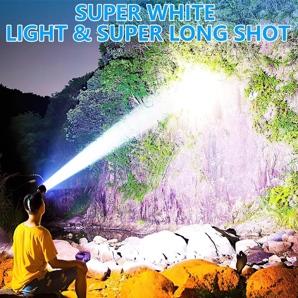 Super Bright Rechargeable High Power Headlamp High Power Head Lamp