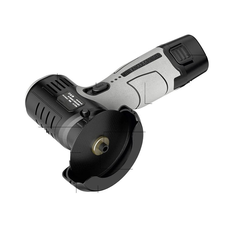 Mini Handheld Angle Grinder – 12V Cordless Lithium Tool for Effortless Polishing, Precision Cutting, and Portable DIY Projects