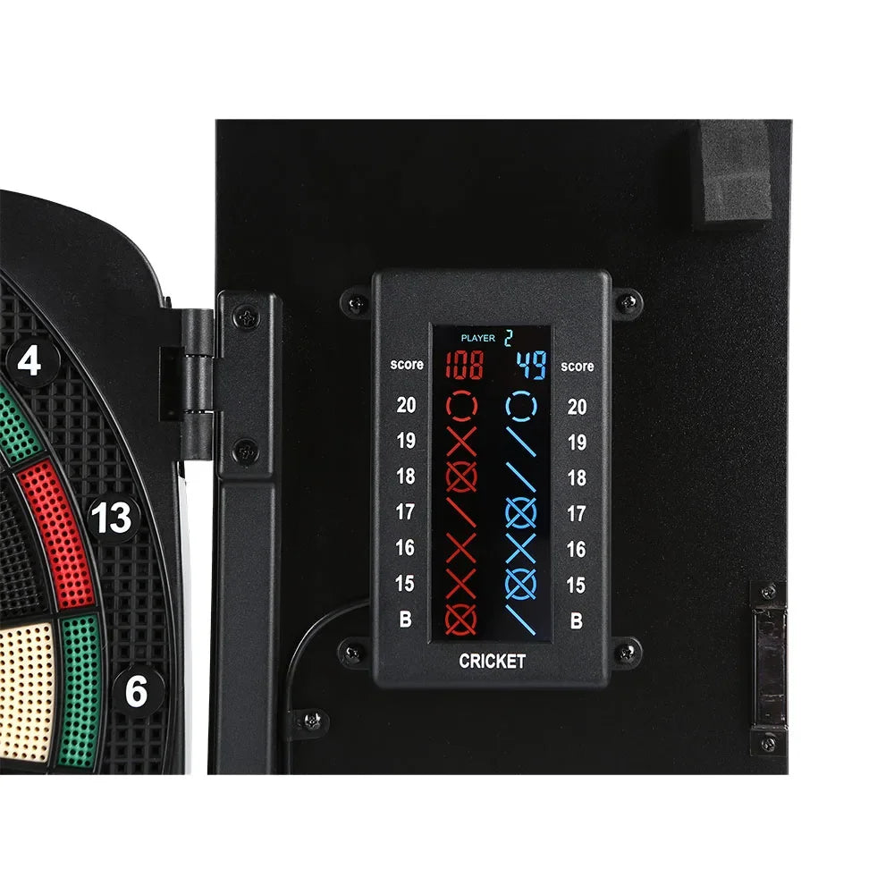 Electronic Dartboard Game with LED Lights – Multiplayer Interactive Indoor Dart Set for Family Fun, Parties, and Skill Training