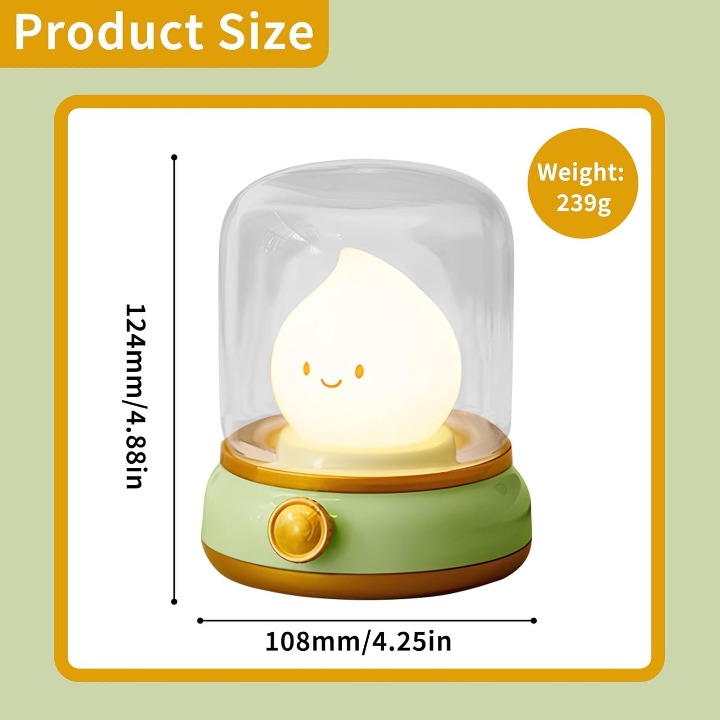 Candlestick Night Light