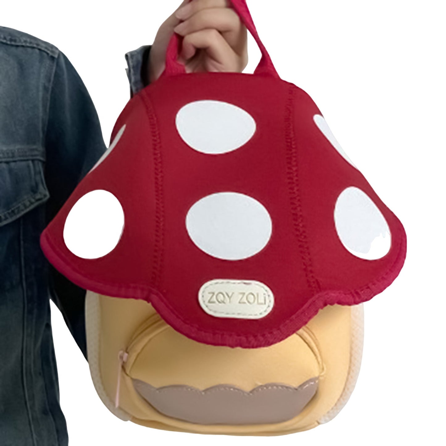 Cute Mushroom Mini Backpack – Lightweight Kids’ Travel Bag for Kindergarten, School, and Birthday Gift Adventures