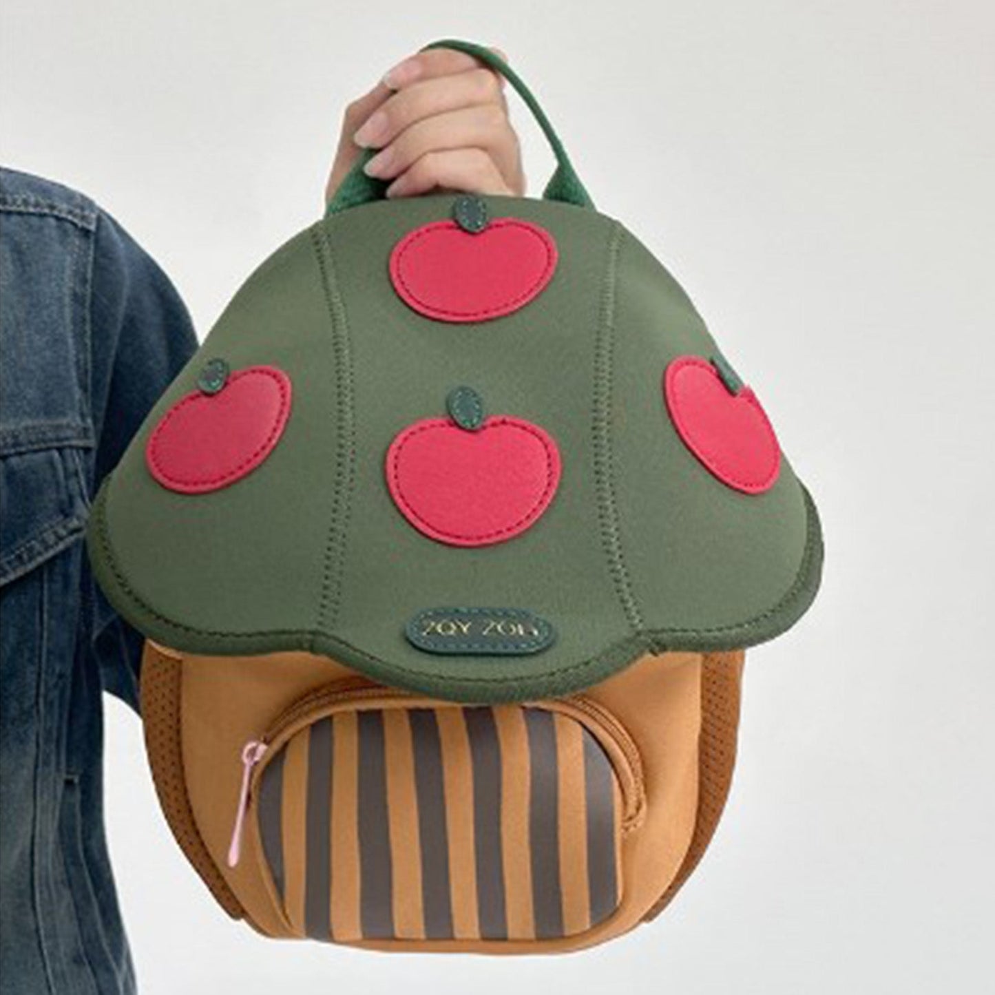 Cute Mushroom Mini Backpack – Lightweight Kids’ Travel Bag for Kindergarten, School, and Birthday Gift Adventures