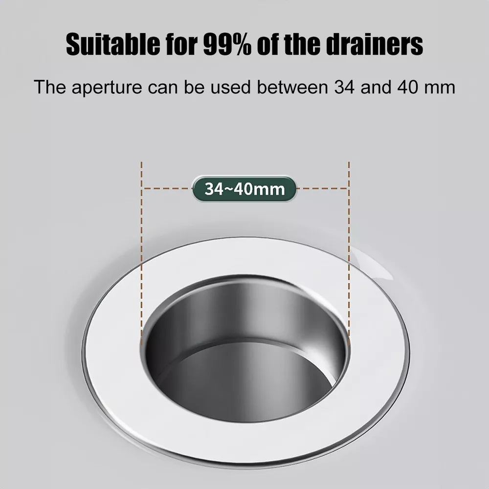 Odor Isolation Pop Up Sink Stopper – Keep Drains Clean & Fresh