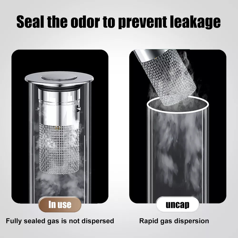 Odor Isolation Pop Up Sink Stopper – Keep Drains Clean & Fresh