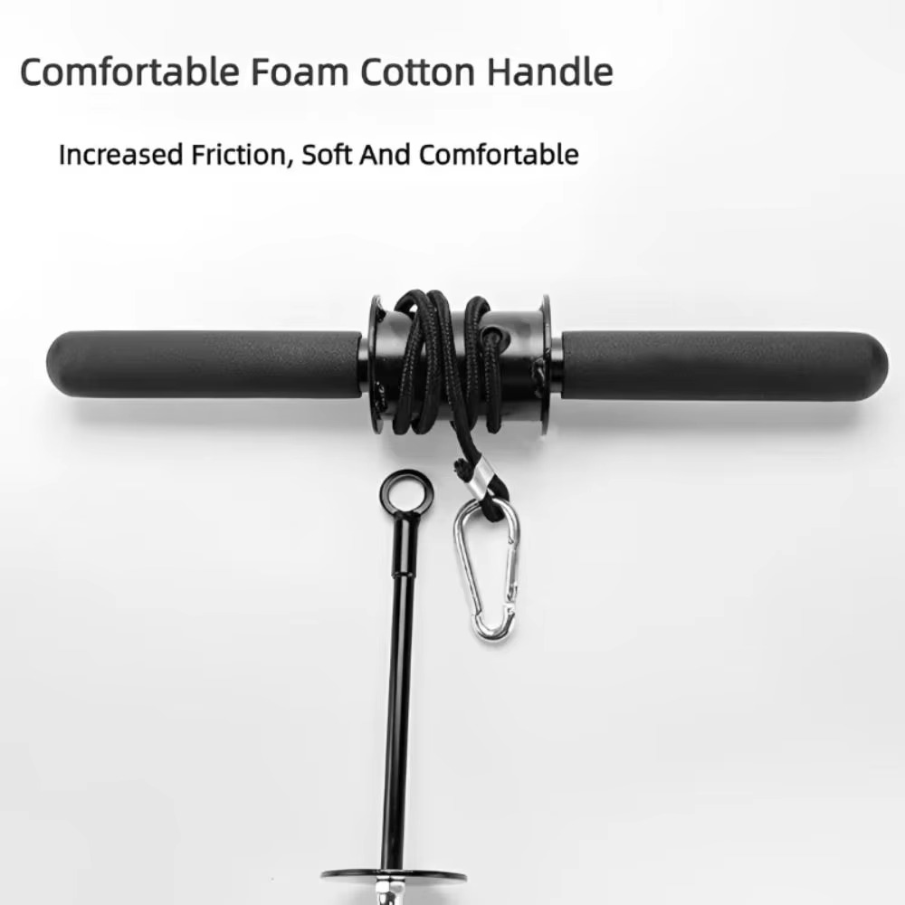 Portable Wrist and Forearm Strength Trainer with Soft Grip Handle