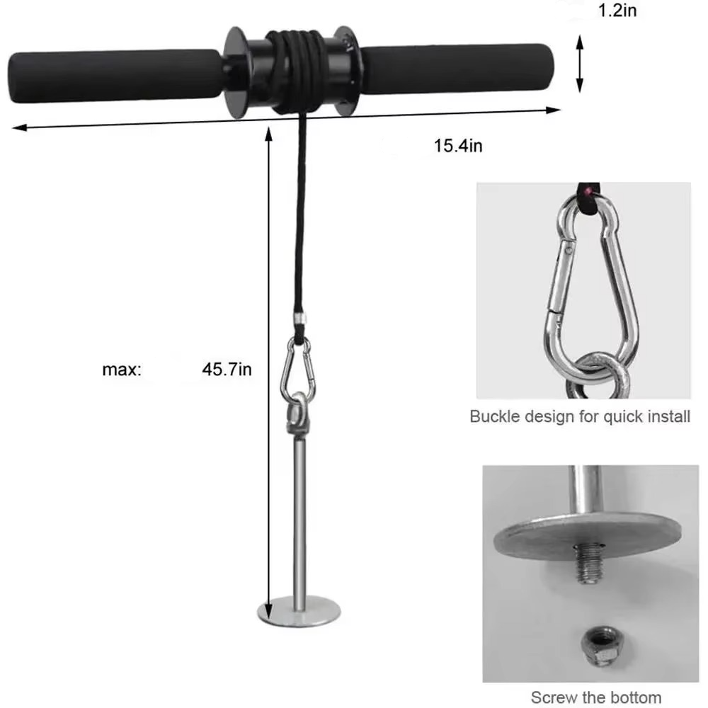 Portable Wrist and Forearm Strength Trainer with Soft Grip Handle