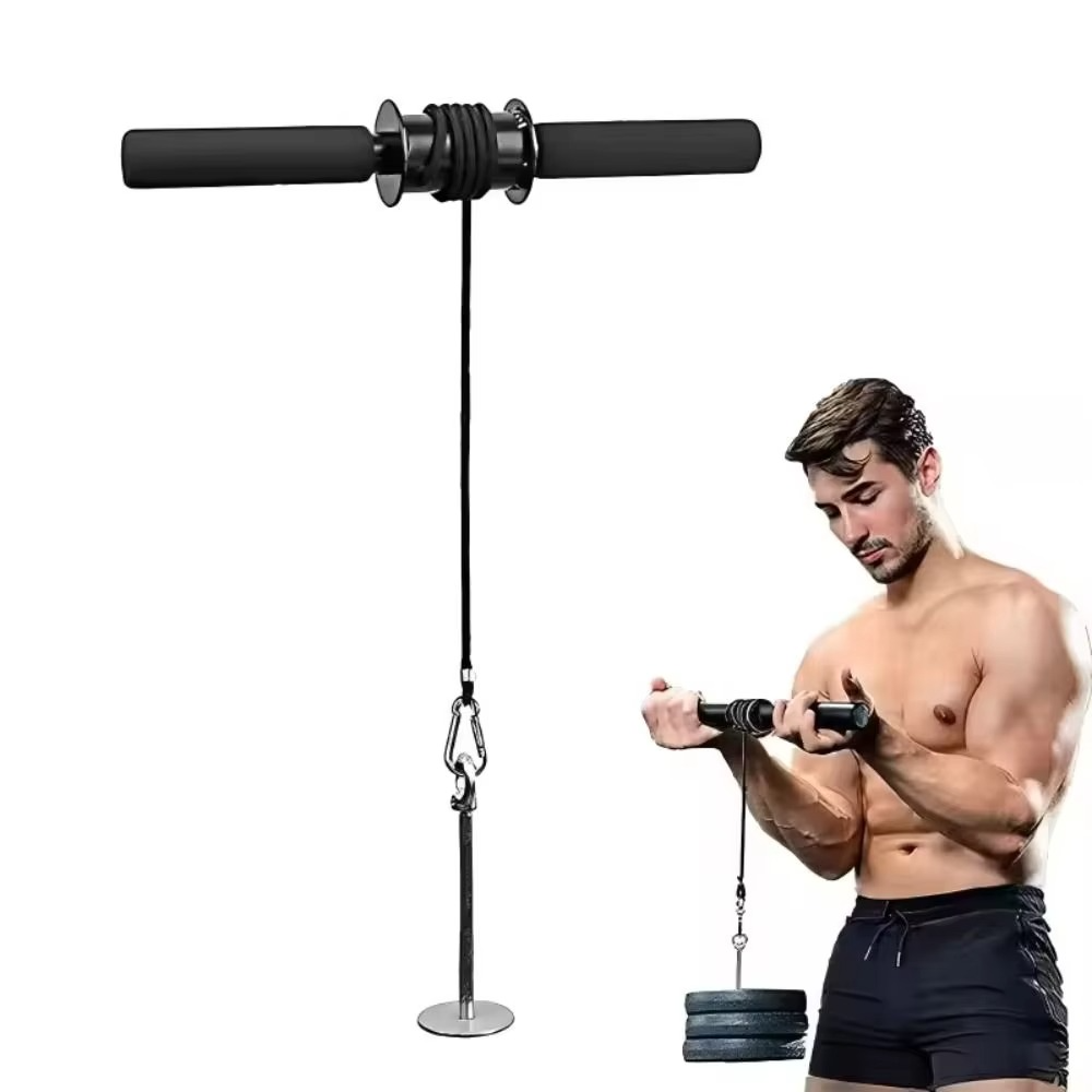 Portable Wrist and Forearm Strength Trainer with Soft Grip Handle