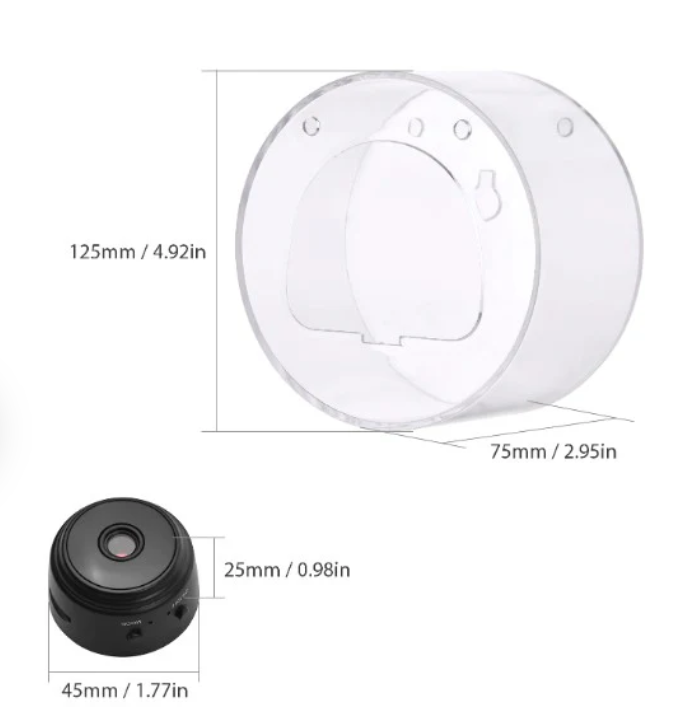 Smart Transparent Bird Feeder (Wifi Camera)