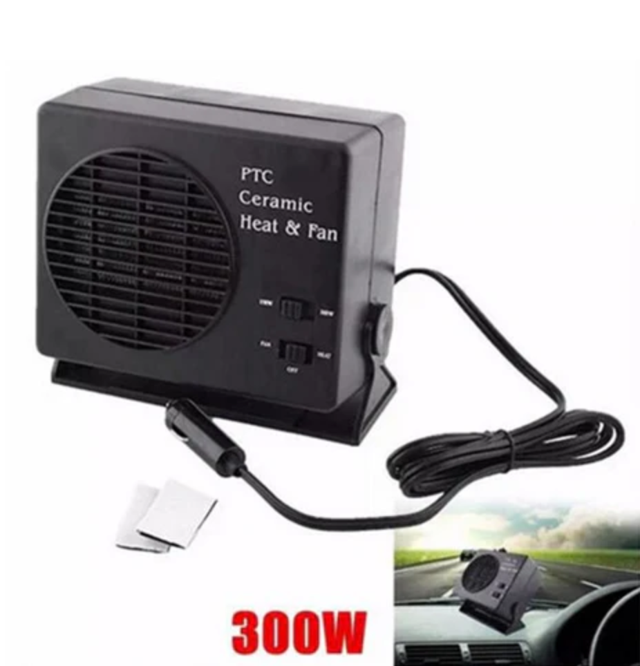 Car Heater 150W 300W 12V Ceramic Car Fan Heater