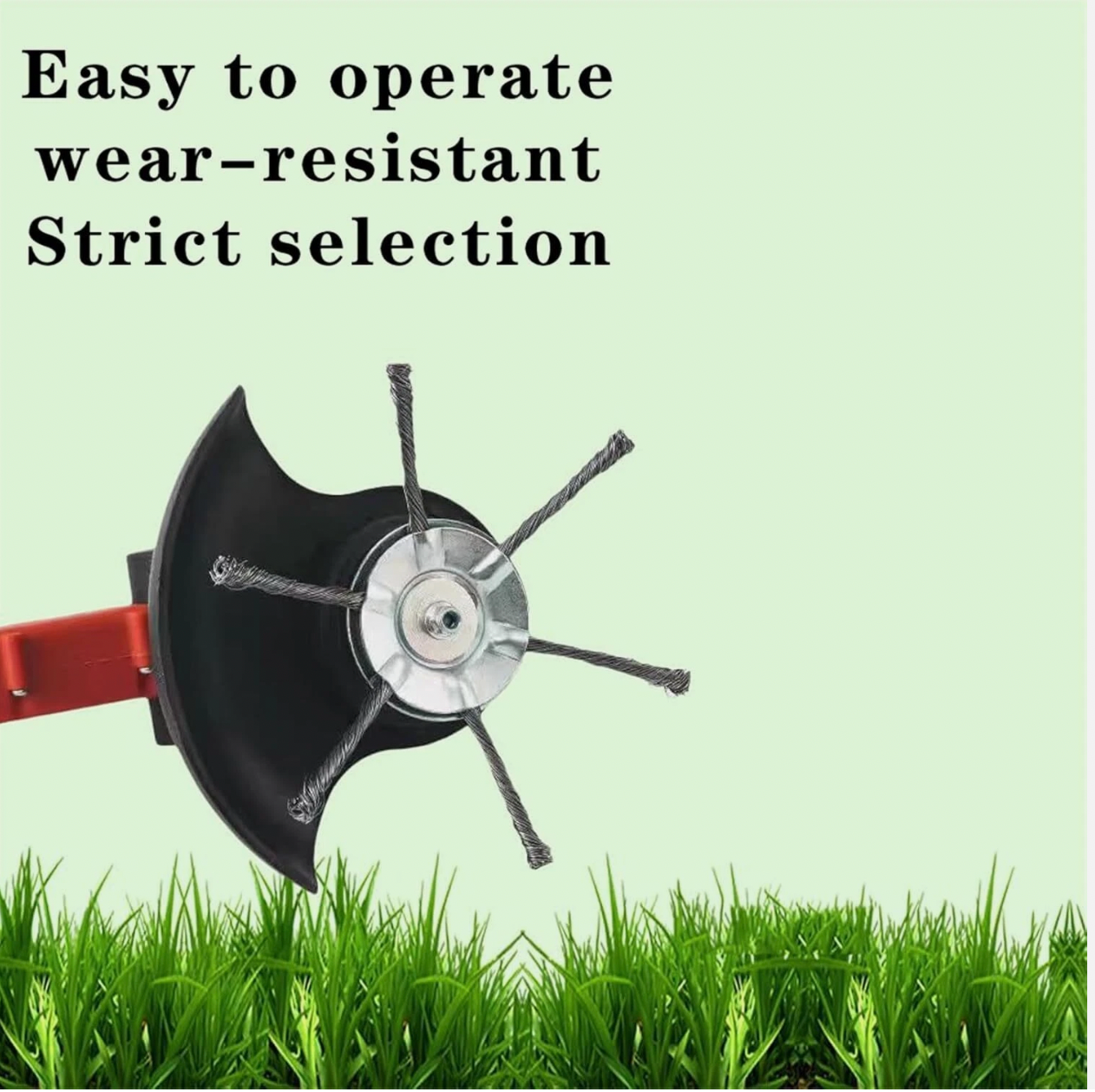 Lawn Mower Steel Wire Grass Trimmer Head Brush Cutter Weed Eater Trimmer Head