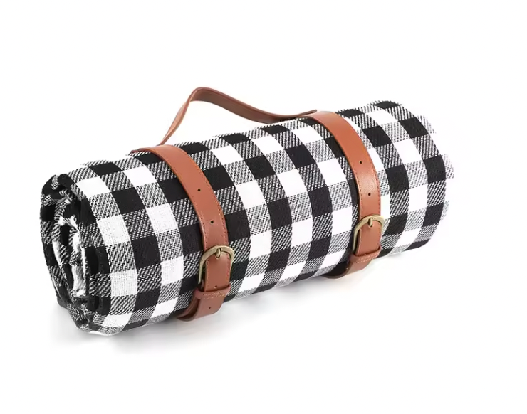 Outdoor Plaid Picnic Blanket Waterproof
