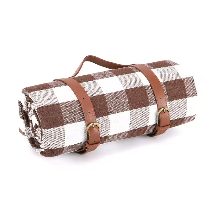 Outdoor Plaid Picnic Blanket Waterproof