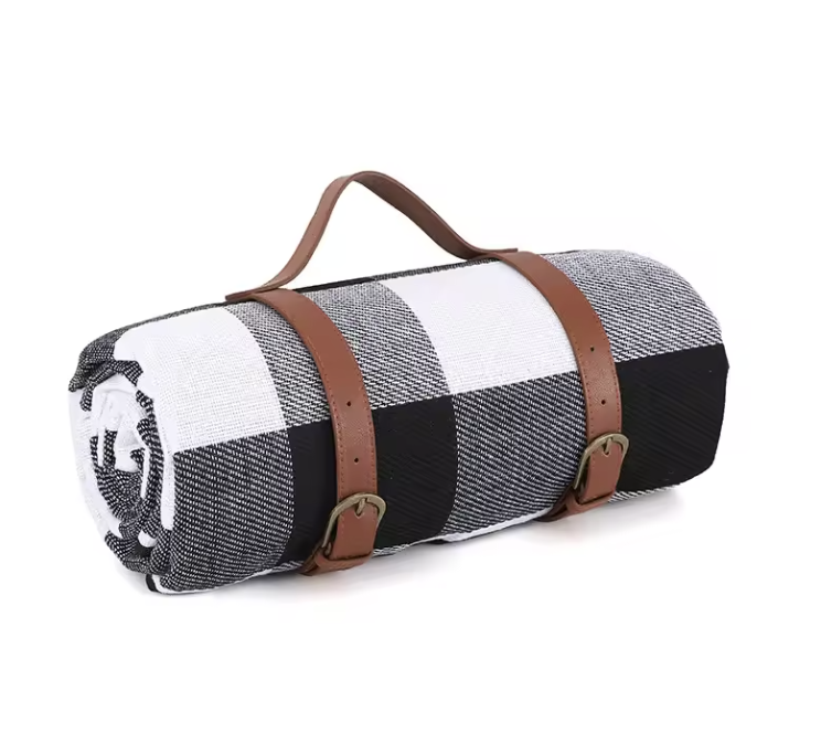 Outdoor Plaid Picnic Blanket Waterproof