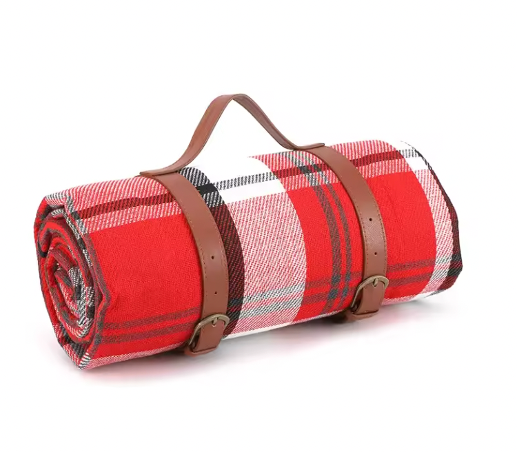 Outdoor Plaid Picnic Blanket Waterproof