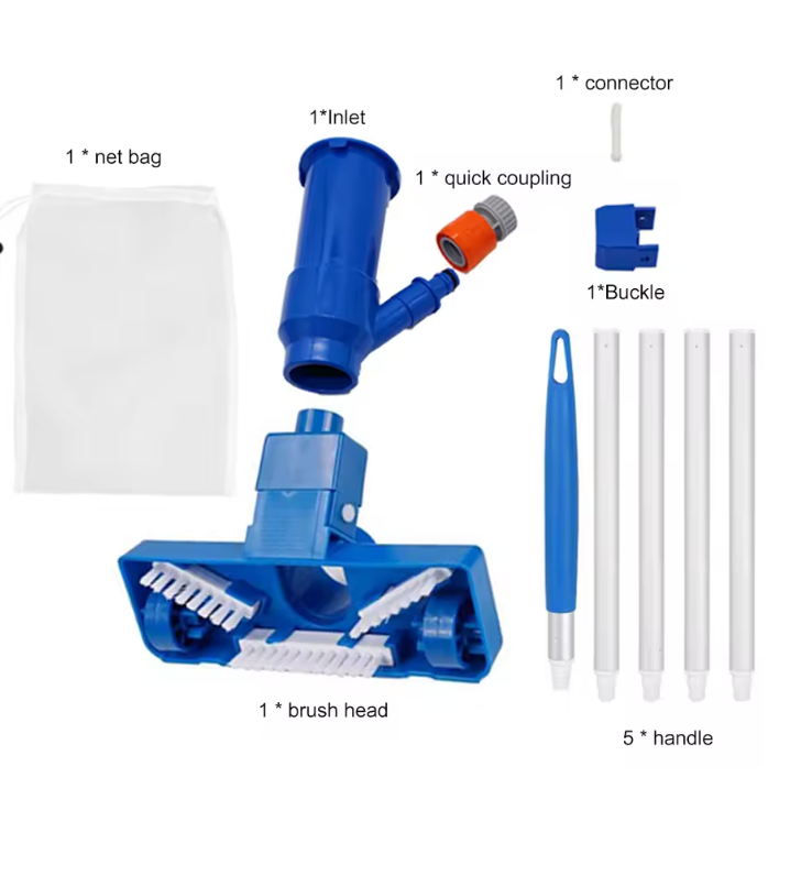 Pool Vacuum above Ground Indoor Outdoor Automatic Swimming Pool Cleaner Sweep Sweeper