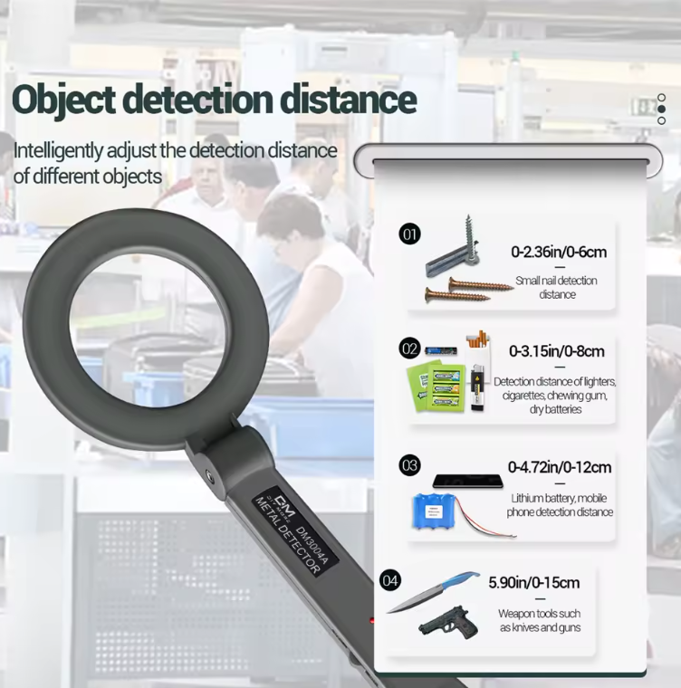 Ultra-Sensitive Portable Metal Detector