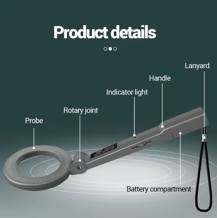 Ultra-Sensitive Portable Metal Detector