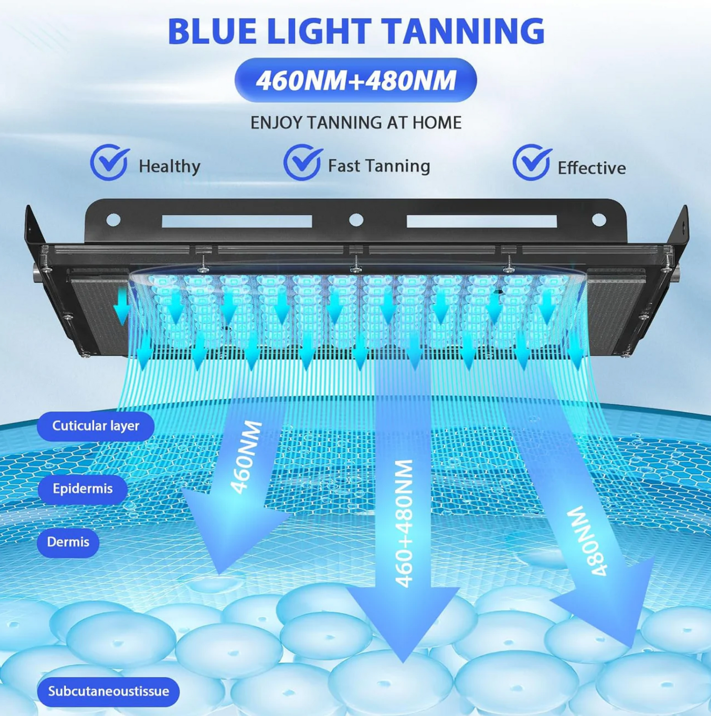 Tanning Lamp Solarium for Home