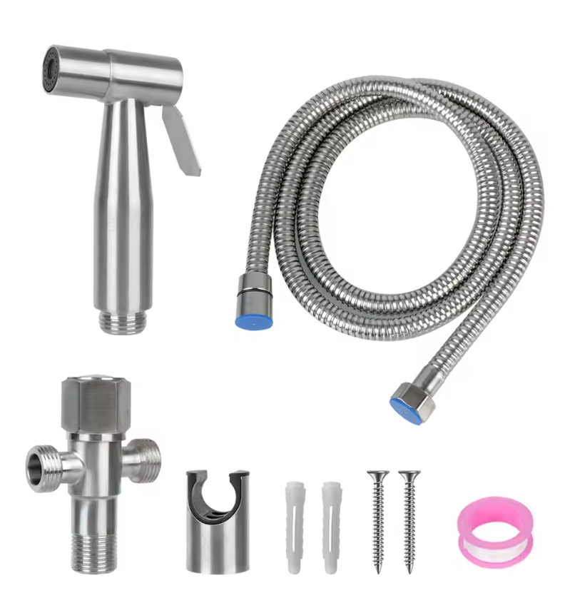 Handheld Toilet Bidet Sprayer for Toilet-Adjustable Water Pressure Control with Bidet Hose for Feminine Wash
