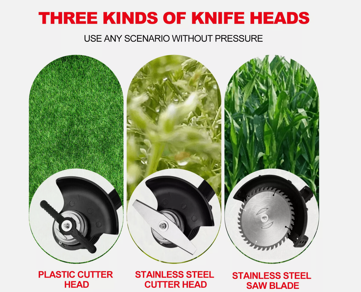 3 In 1 Cordless Grass Trimmer