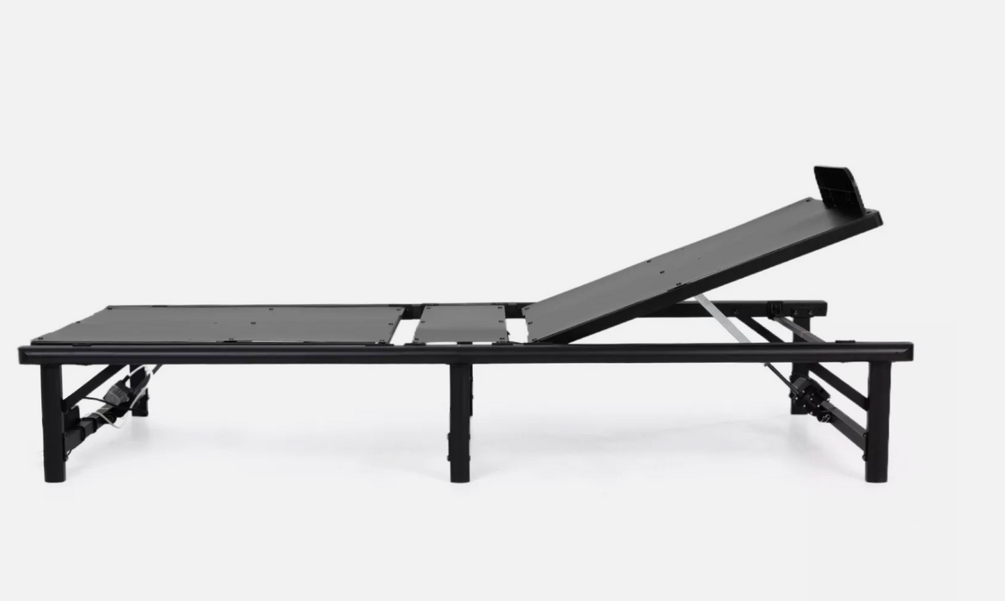 Twin XL Electric Bed Frame Head & Foot Incline Bed Base w/ Wired Remote Control