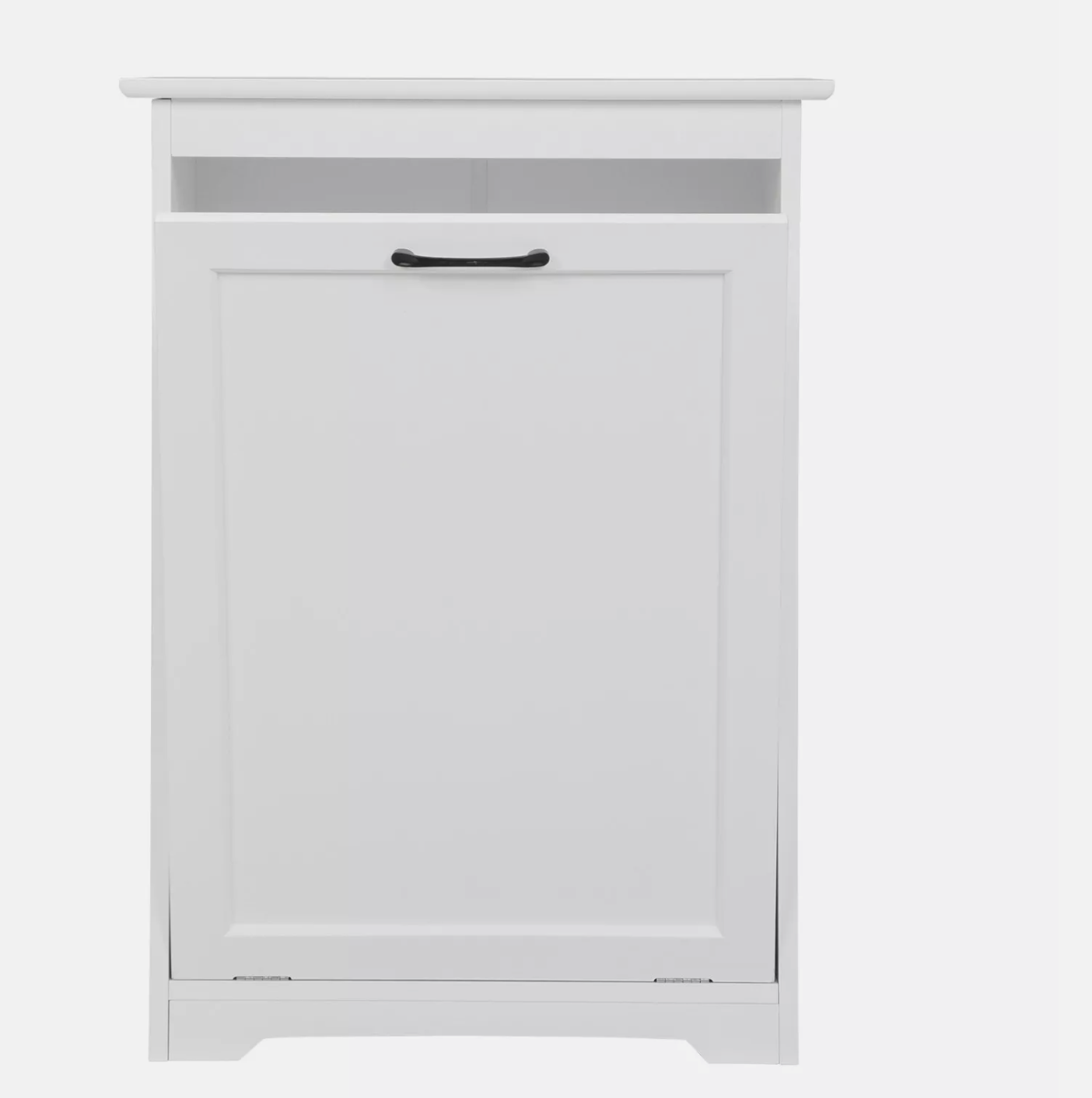 Modern Tilt-out Trash Cabinet Wood Kitchen Garbage Can Holder Recycling Cabinet
