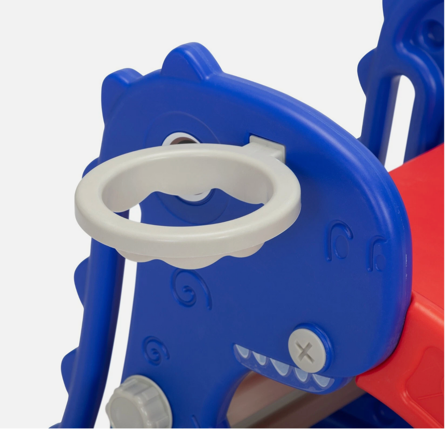 3 in 1 Foldable Toddler Large Slide,Kids Slide Climber Playset w/Ladder