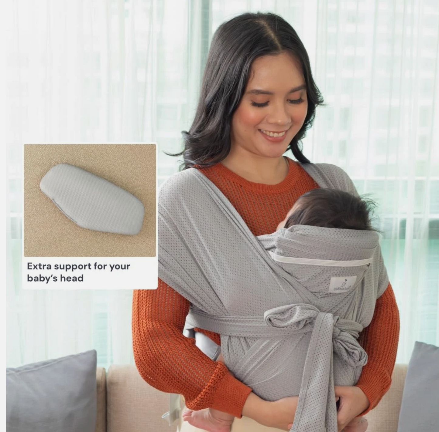 Baby Wraps Carrier - Baby Essentials Baby Sling Carrier, Secure & Comfortable