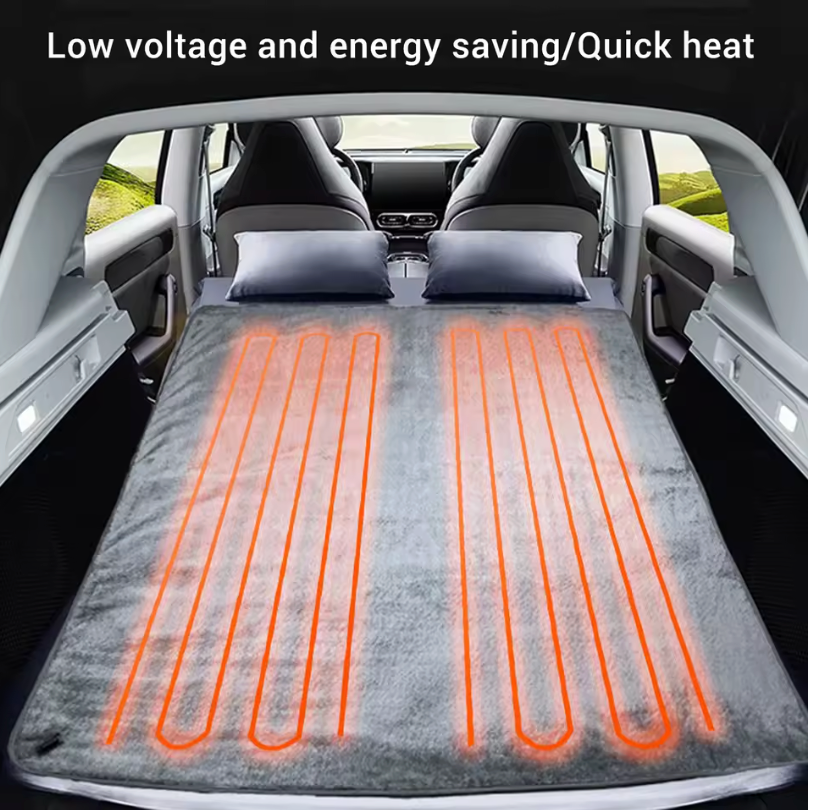 CozyDrive Electric Blanket: Washable 12V Heated Travel Blanket for Car, SUV, and Truck with Timer & Temp Control