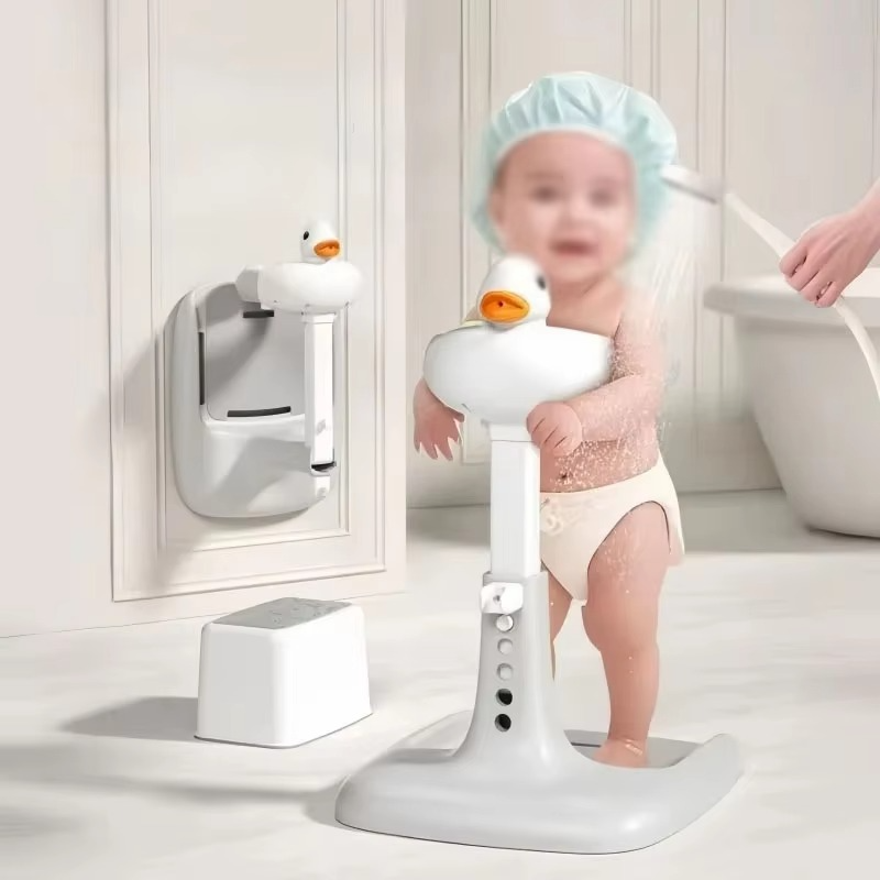 Adjustable Baby Bath Support Stand for Children