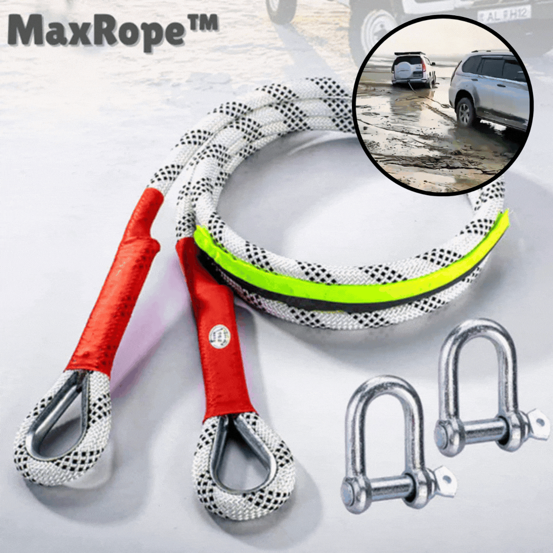 Car Towing Rope Off-road Vehicle Can Tow 18 Tons of Rescue Rope Upgraded Version Which Is Very Reliable and Wear-resistant