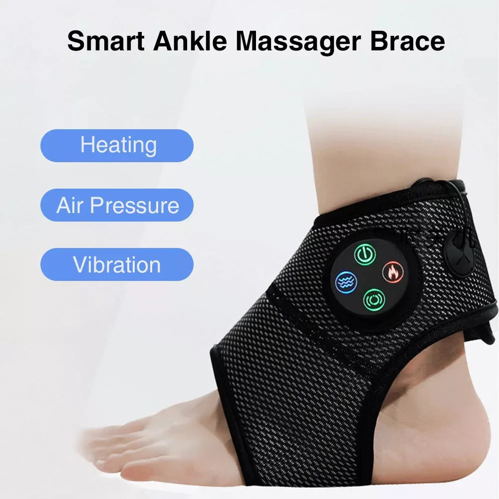 Ankle Brace Foot Massager with Electric Heating and Foot Pain Relief