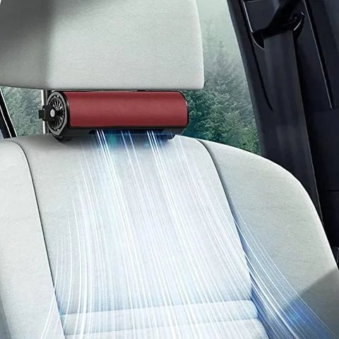Car Seat Fan - 3 Speeds Strong Cooling Air Fan for SUV, RV, Vehicles, Office Seats