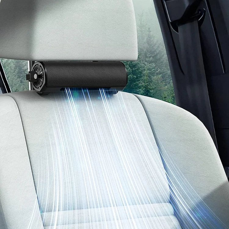 Car Seat Fan - 3 Speeds Strong Cooling Air Fan for SUV, RV, Vehicles, Office Seats
