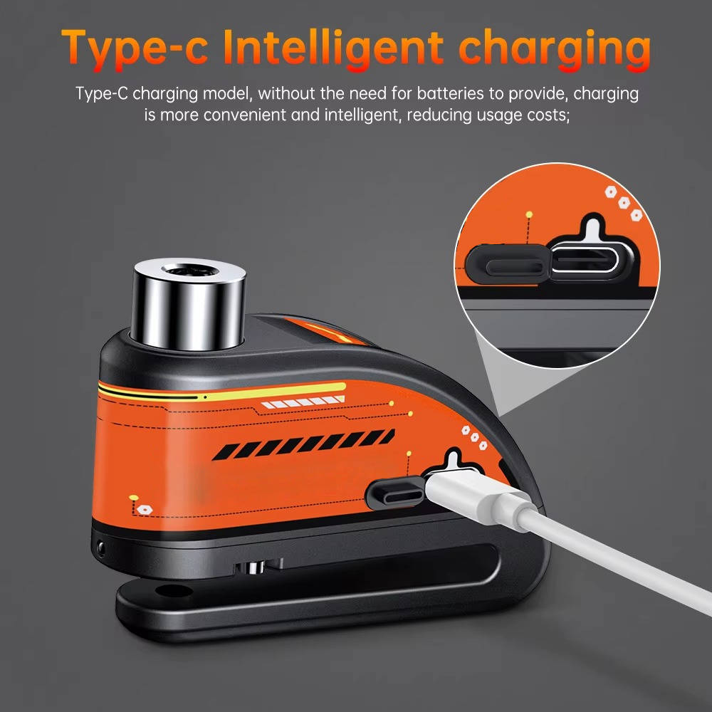 Motorcycle Disc Lock Alarm