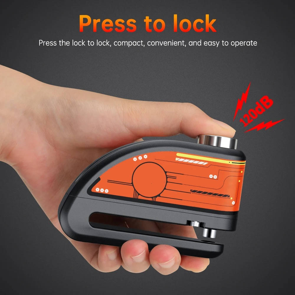 Motorcycle Disc Lock Alarm