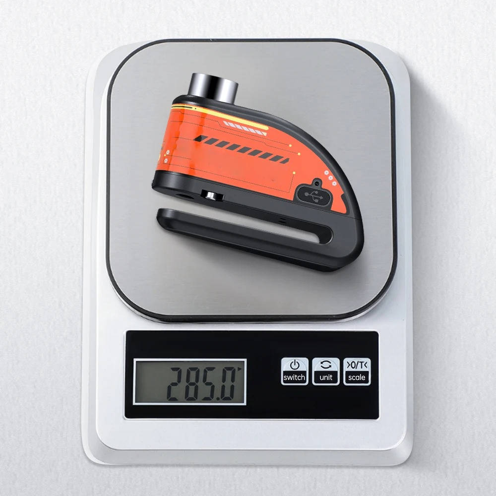 Motorcycle Disc Lock Alarm