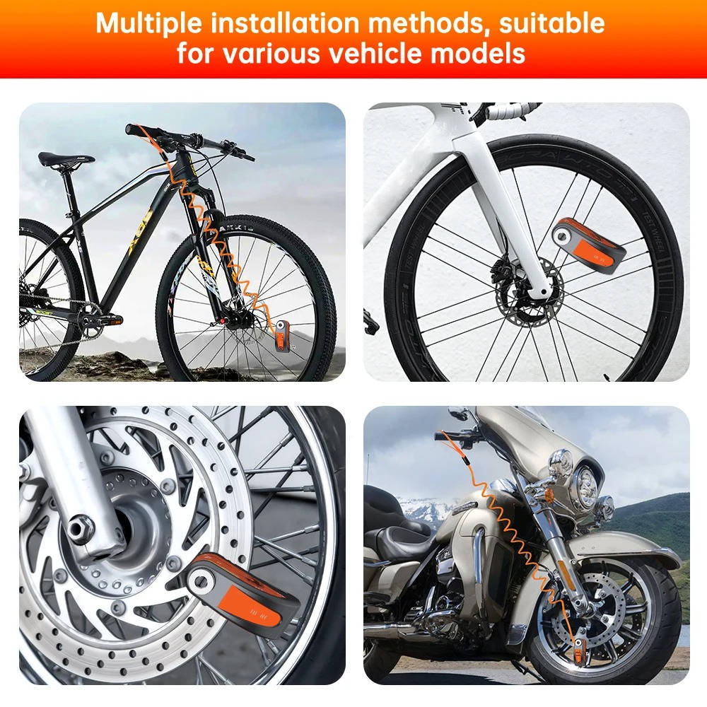 Motorcycle Disc Lock Alarm