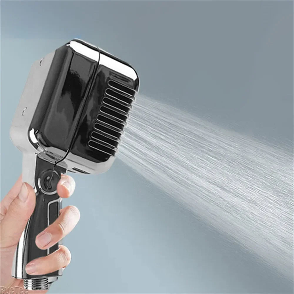 Microphone Shaped Shower Head A Fun & Unique Bathroom Accessory for Music Lovers