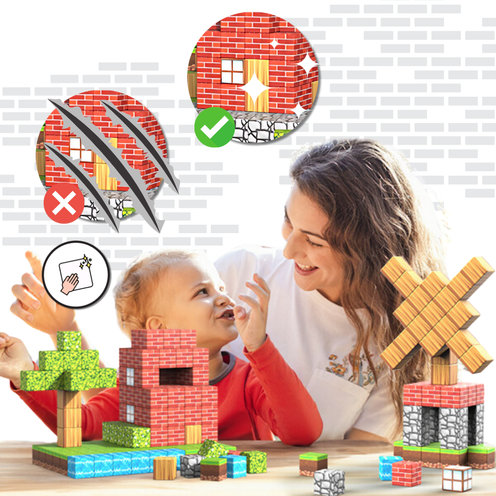 Educational Magnetic Minecraft Blocks