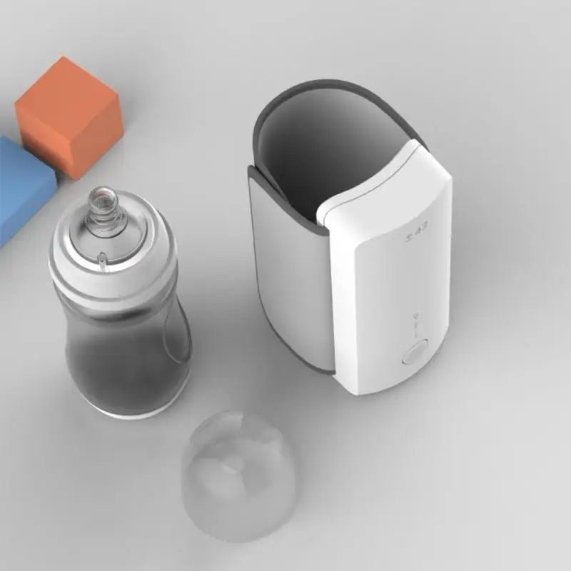 Rechargeable Portable Bottle Warmer – 6 Temperature Settings Baby Bottle Heater