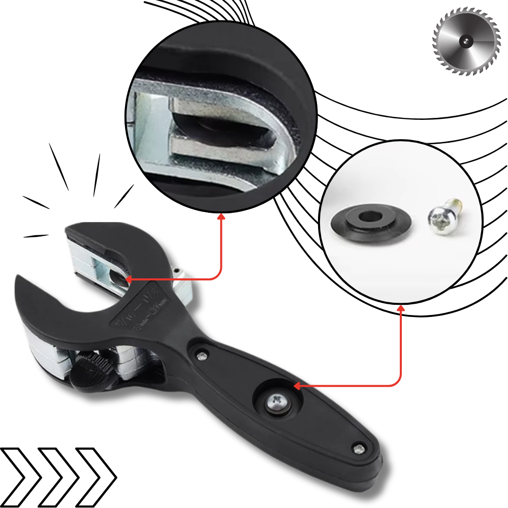 High-Precision Pipe Cutter