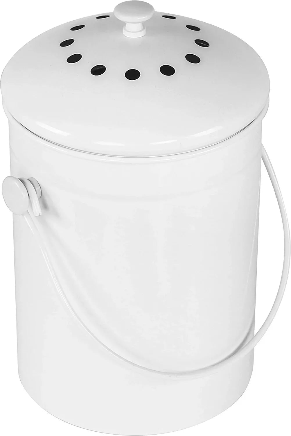 Compost Bin with Lid and 1.3 Gallon Compose Spare Charcoal Filter Utopia Kitchen