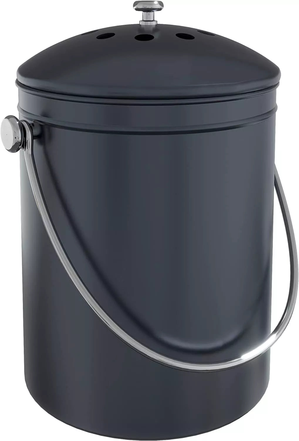 Compost Bin with Lid and 1.3 Gallon Compose Spare Charcoal Filter Utopia Kitchen